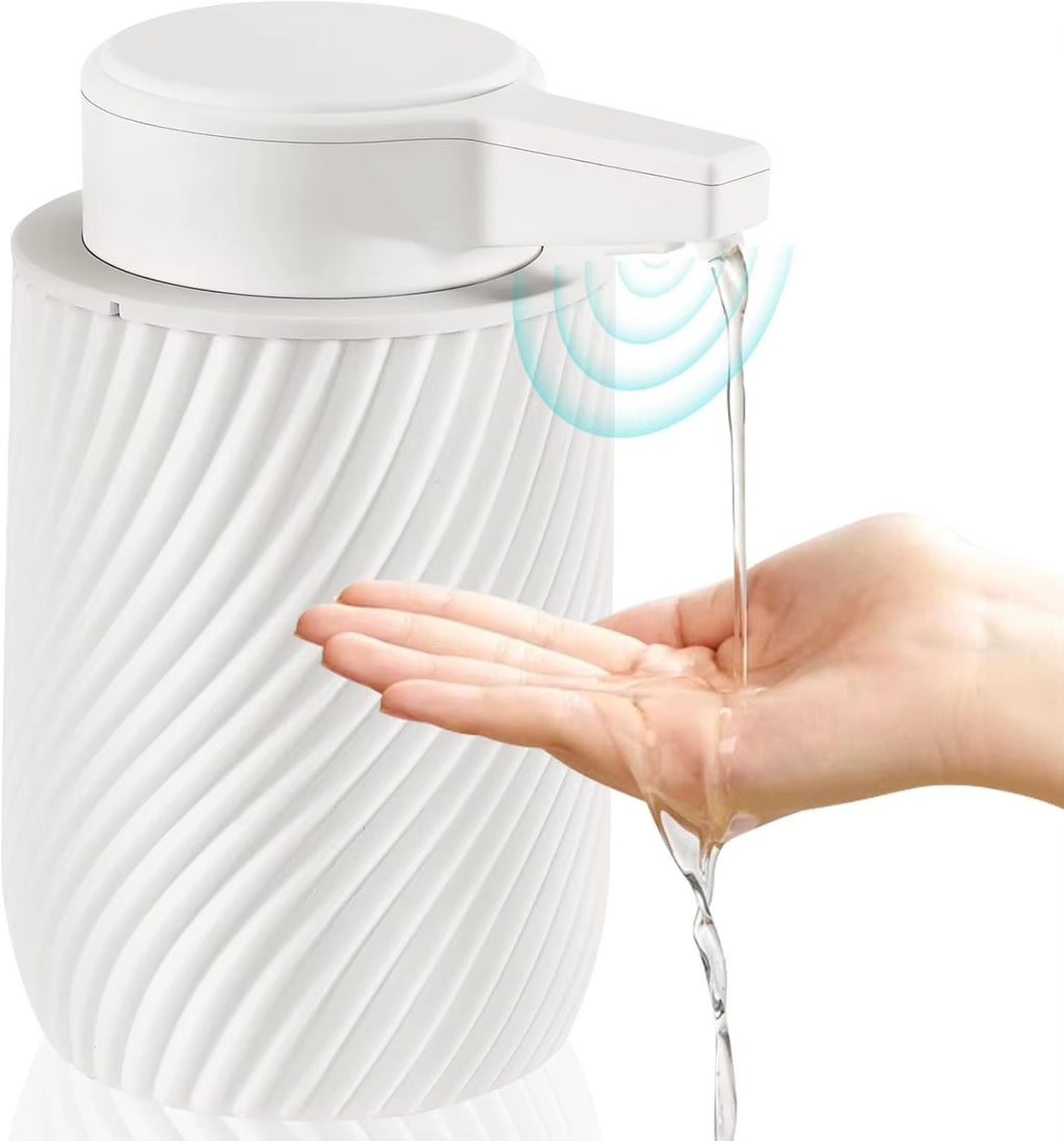 Berührungsloser Automatischer Seifenspender 300 ml – Wiederaufladbar, 3 Stufen einstellbare Seifenmenge für Bad & Küche