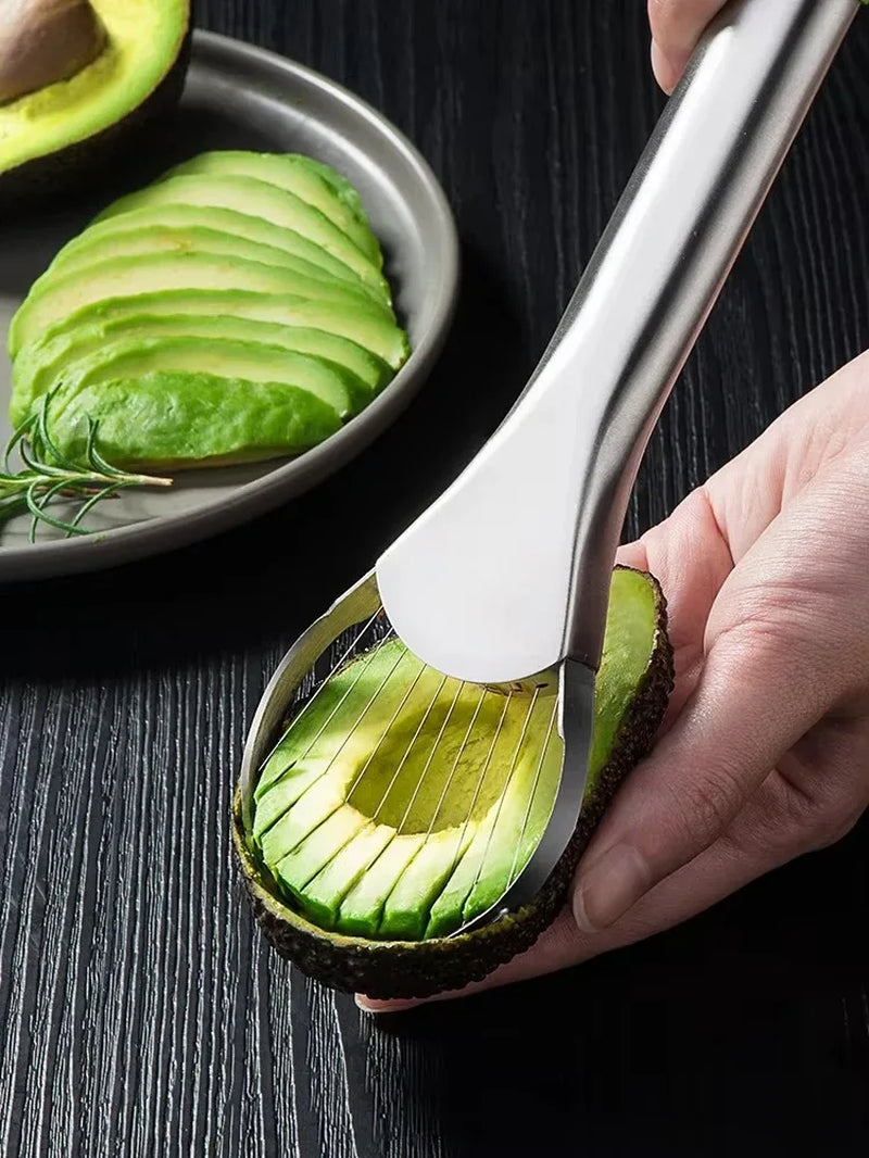 Avocado & Dragon Fruit Cutter™ – Edelstahl Küchenhelfer für einfaches Schneiden und Servieren von Obst