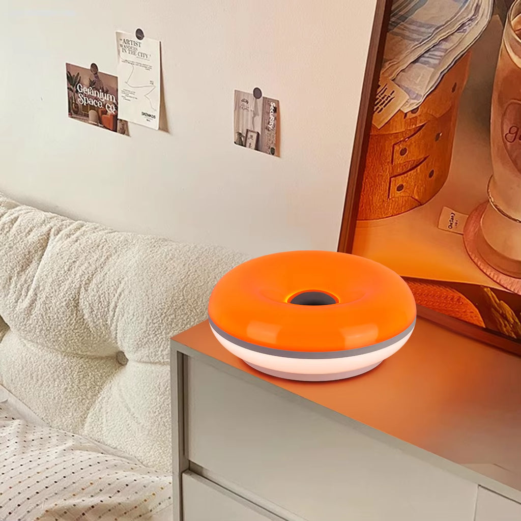  LuminDonut™ – Bauhaus Tischleuchte mit USB