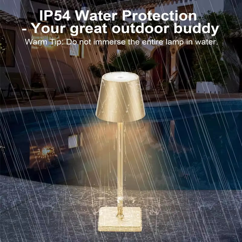 LED-Tischlampe mit Touchsensor – 3 Farben, Nachtlicht & Ambientebeleuchtung