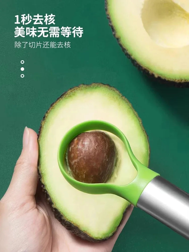 Avocado & Dragon Fruit Cutter™ – Edelstahl Küchenhelfer für einfaches Schneiden und Servieren von Obst