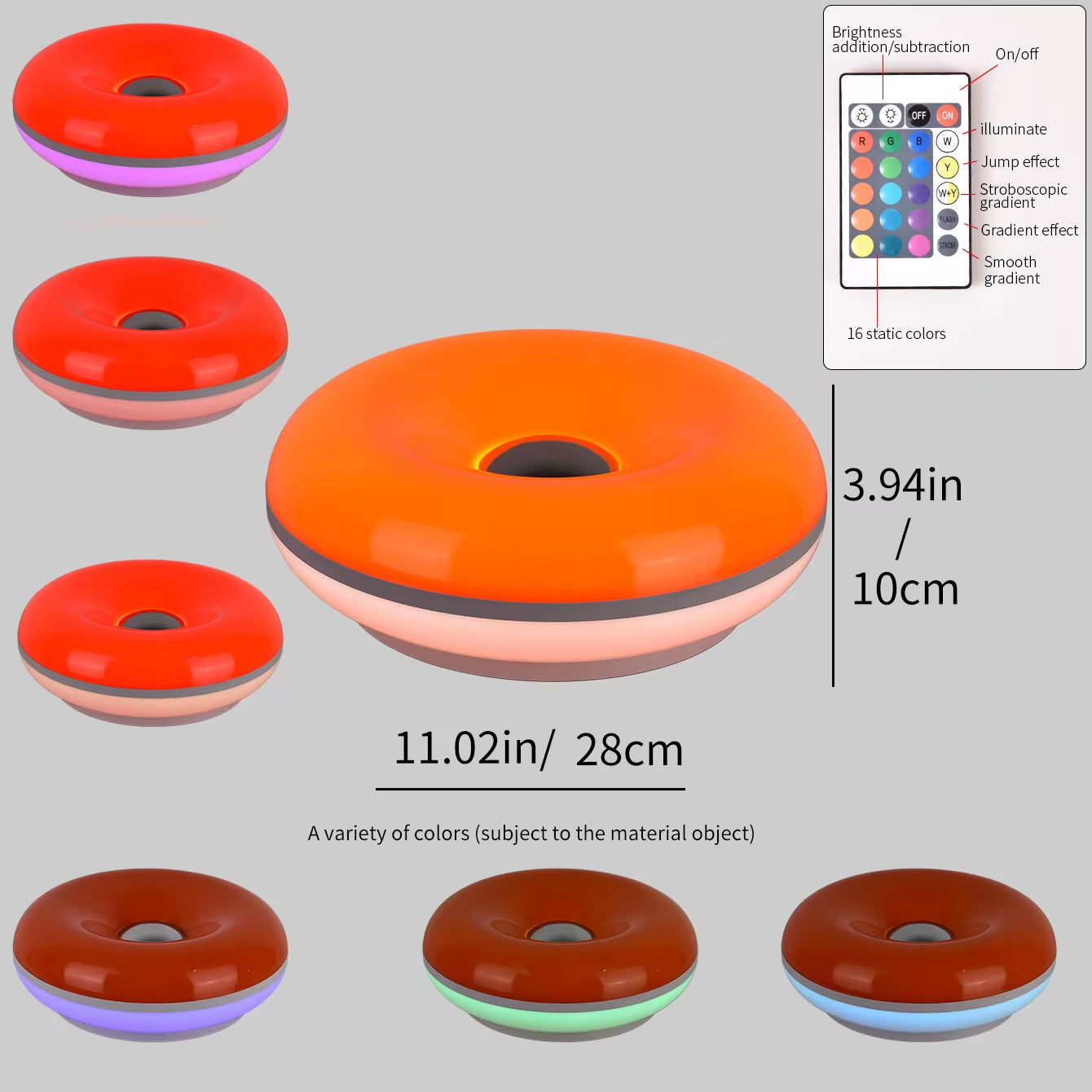  LuminDonut™ – Bauhaus Tischleuchte mit USB