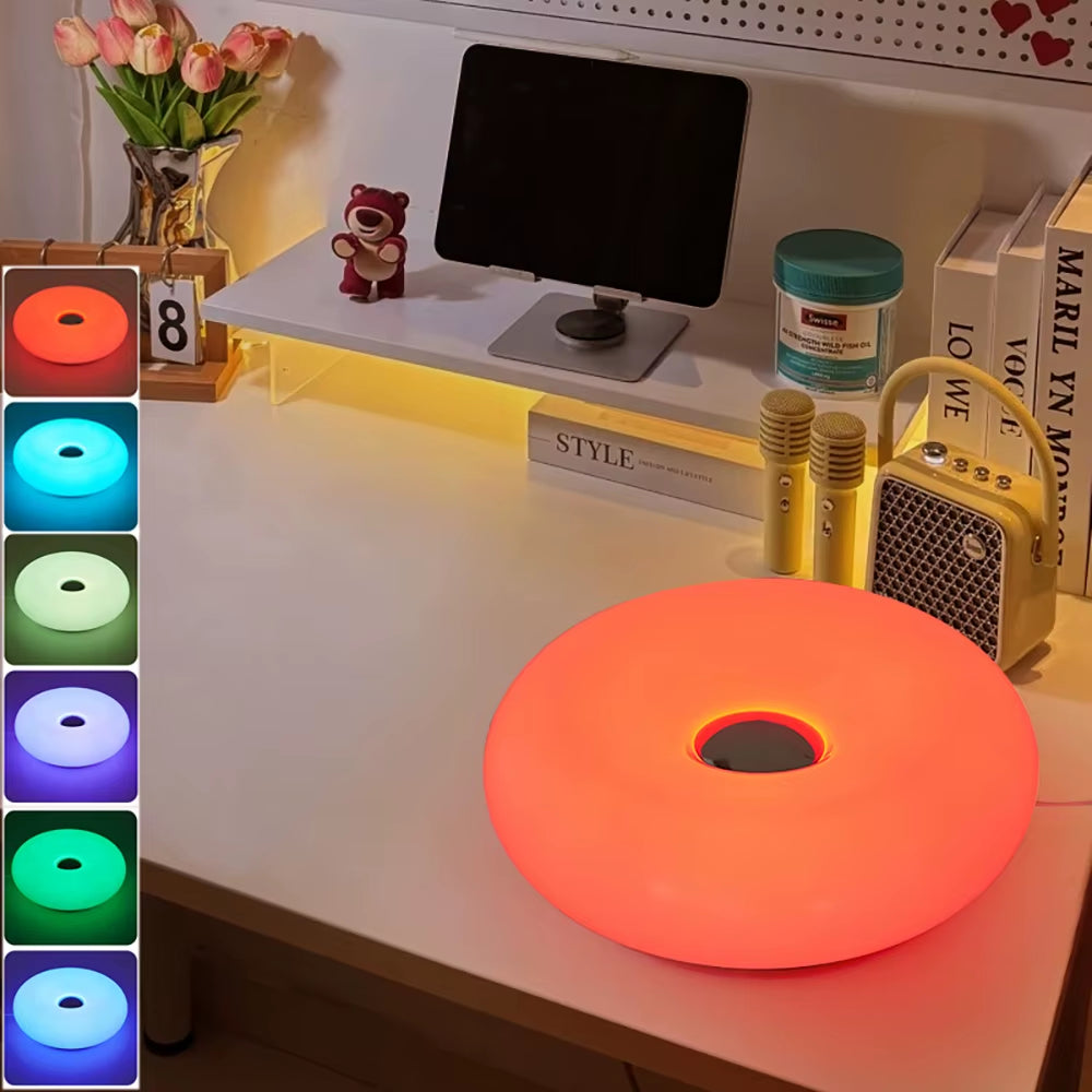  LuminDonut™ – Bauhaus Tischleuchte mit USB